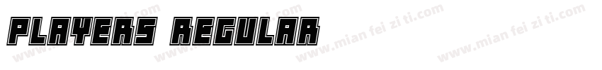Players Regular字体转换